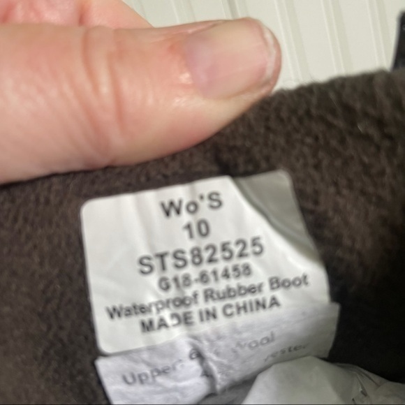 Sperry SYREN GULF Buffalo Check Duck Boots - Picture 5 of 10